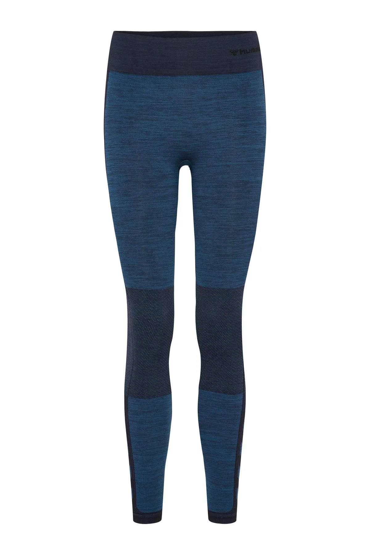 hummel  Sport-Leggings - Blau - Mittlerer Bund