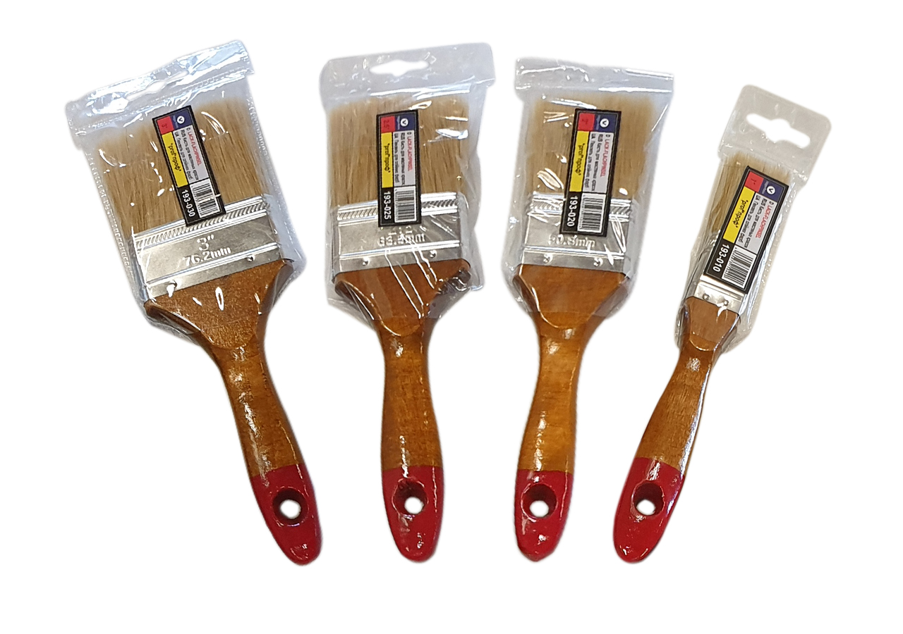 Vago-Tools Lasurpinsel Flachpinsel Pinselset 96 tlg Set Lackpinsel 25/38/50/63mm