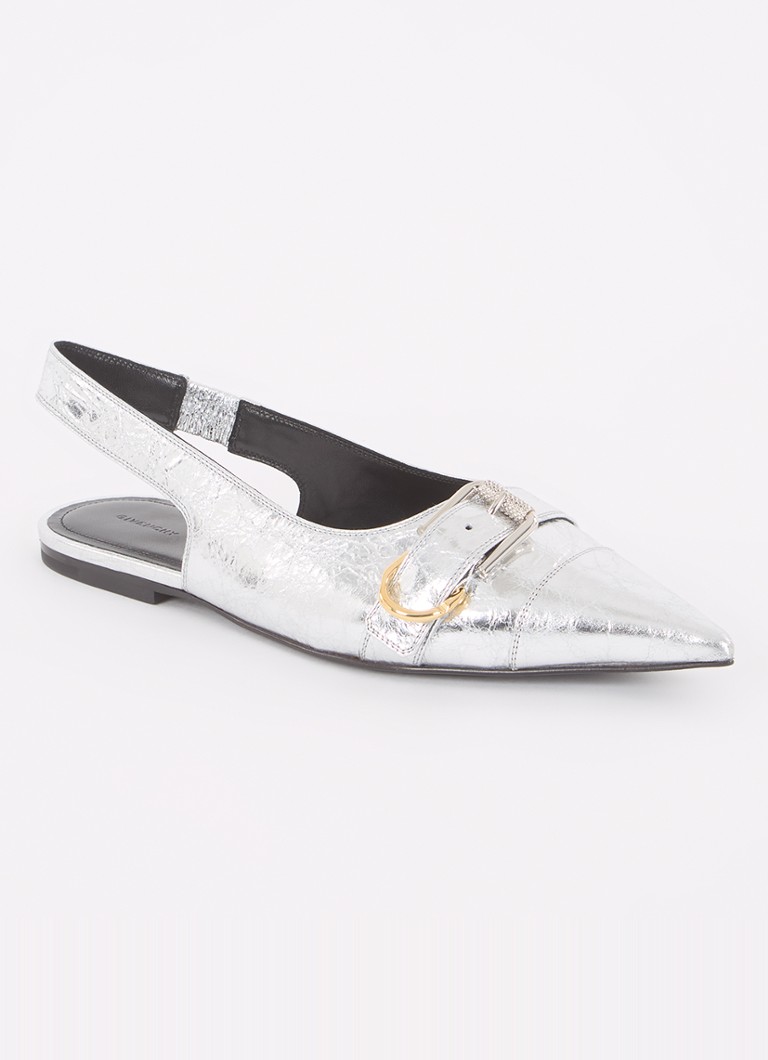Tocuri Givenchy Voyou din piele de miel cu finisaj metalic