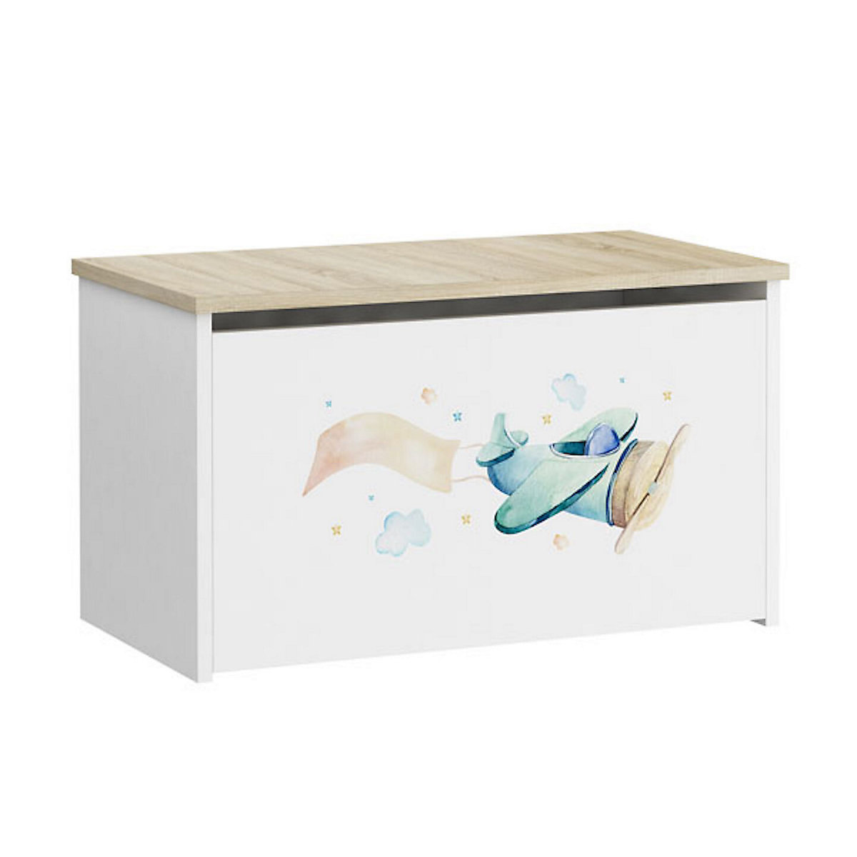 Spielzeugtruhe Sitztruhe Daria 73cm Motiv wählbar mit 1 Klappe