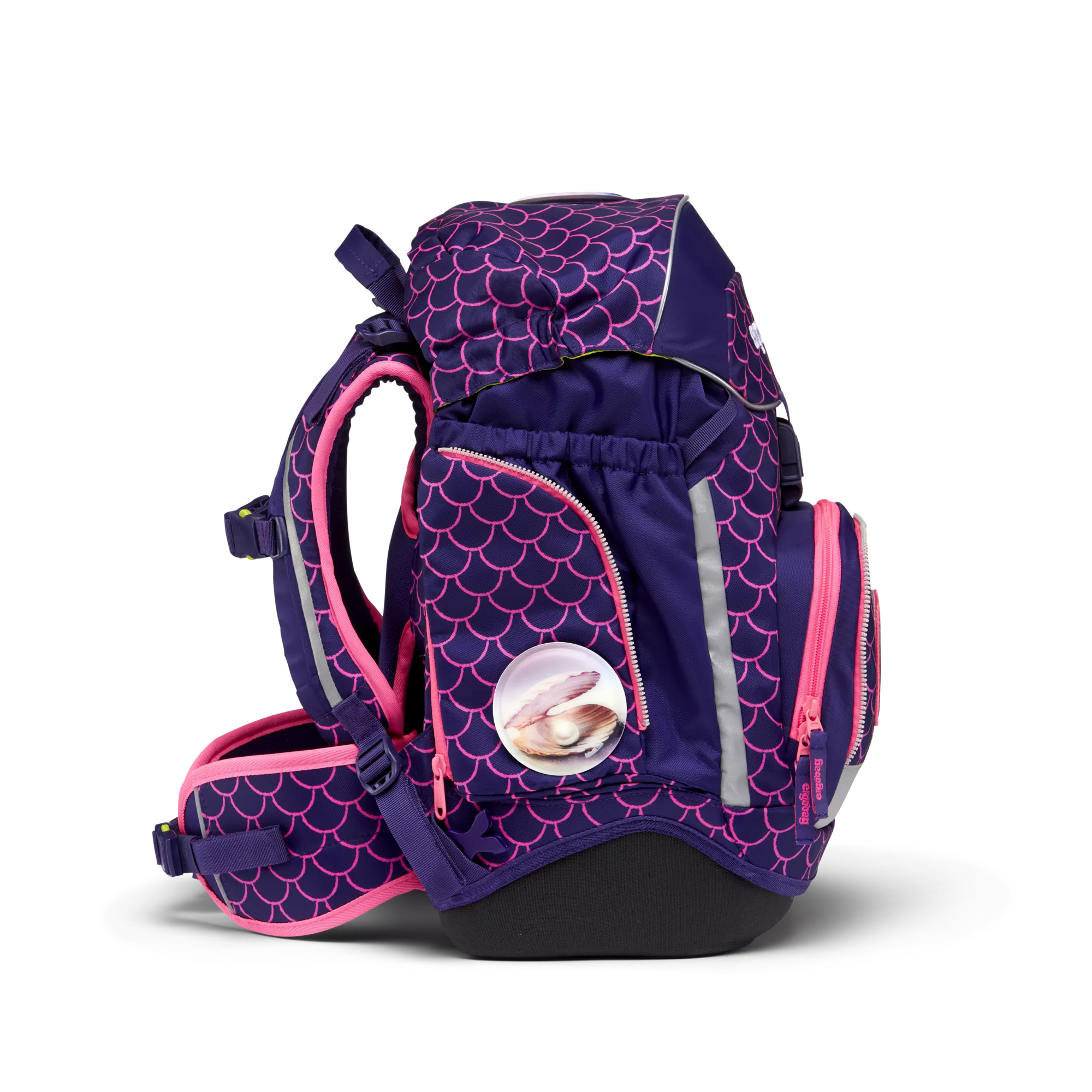 ergobag Schulrucksack-Set Perlentauchbär