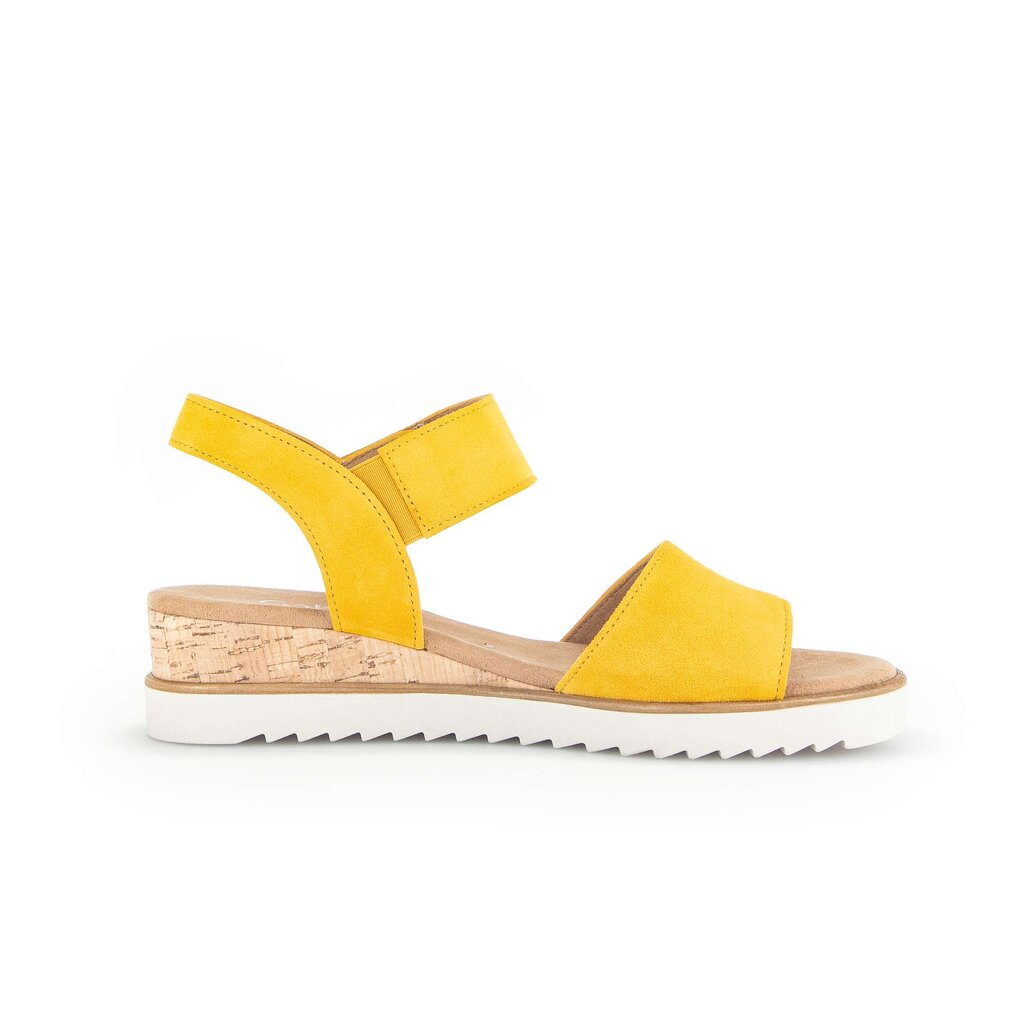 Gabor comfort Keilsandalette gelb