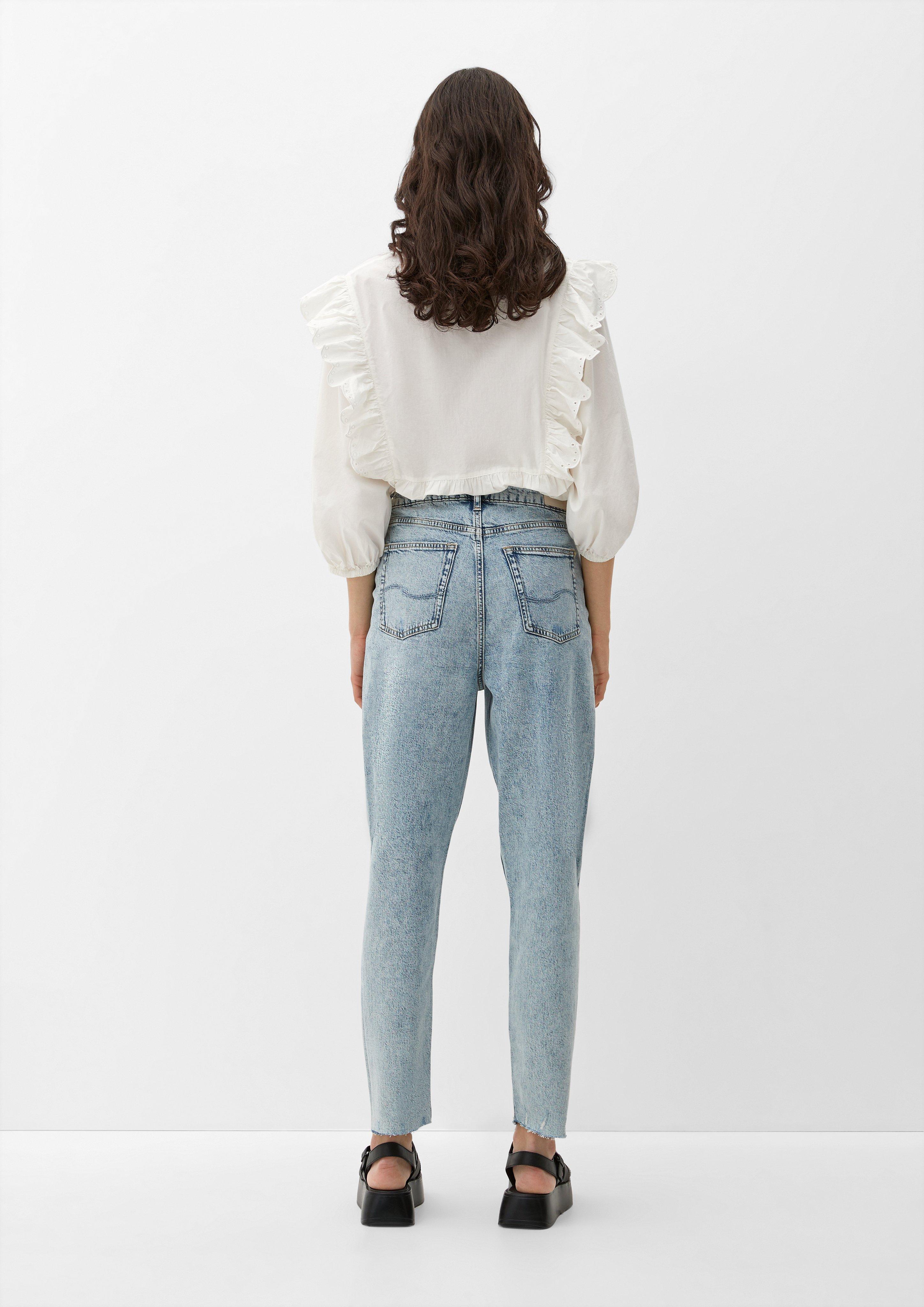 Ankle-Jeans / Relaxed Fit / High Rise / Tapered Leg  2127160-53Z7