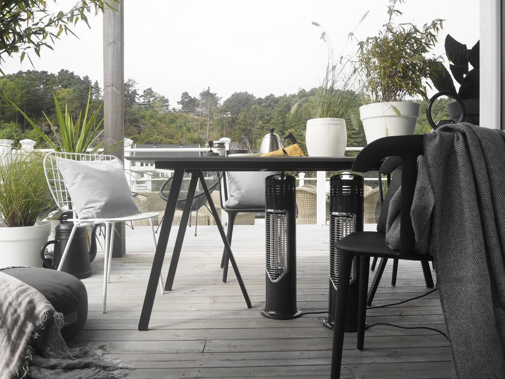 Mensa Heating Imus Schwarzer Outdoor-Heater