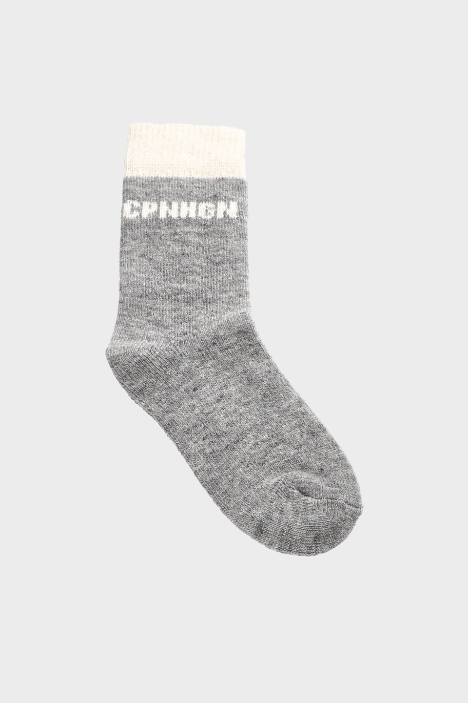 CPH WOOL SOCKS 2 wool mix light grey