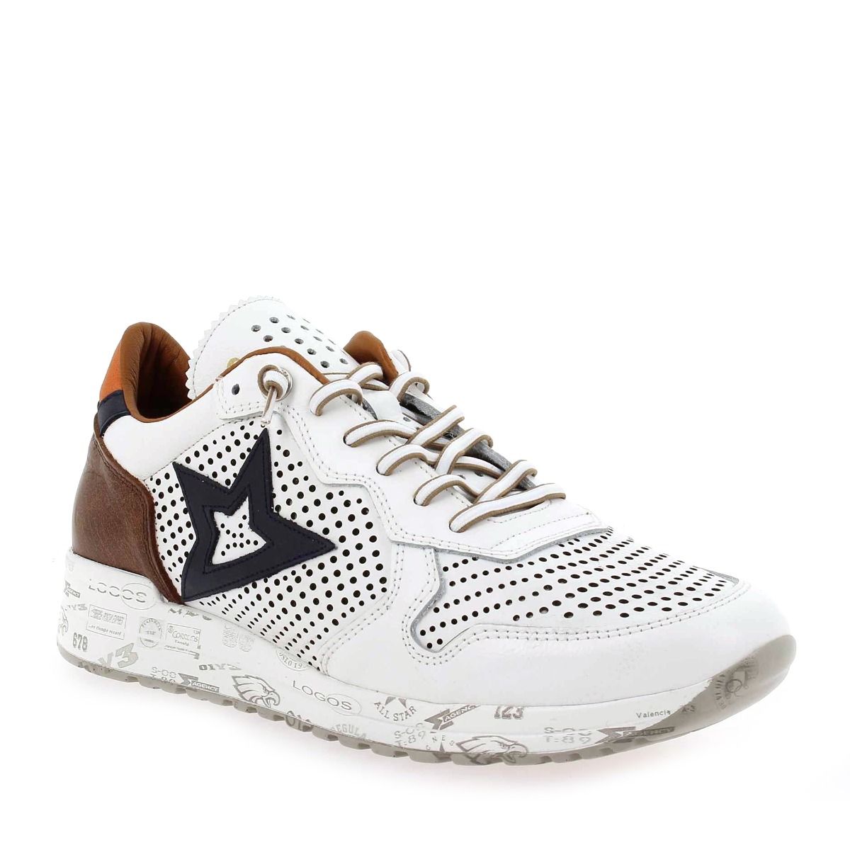 Cetti  C1287 - Blanc Marron