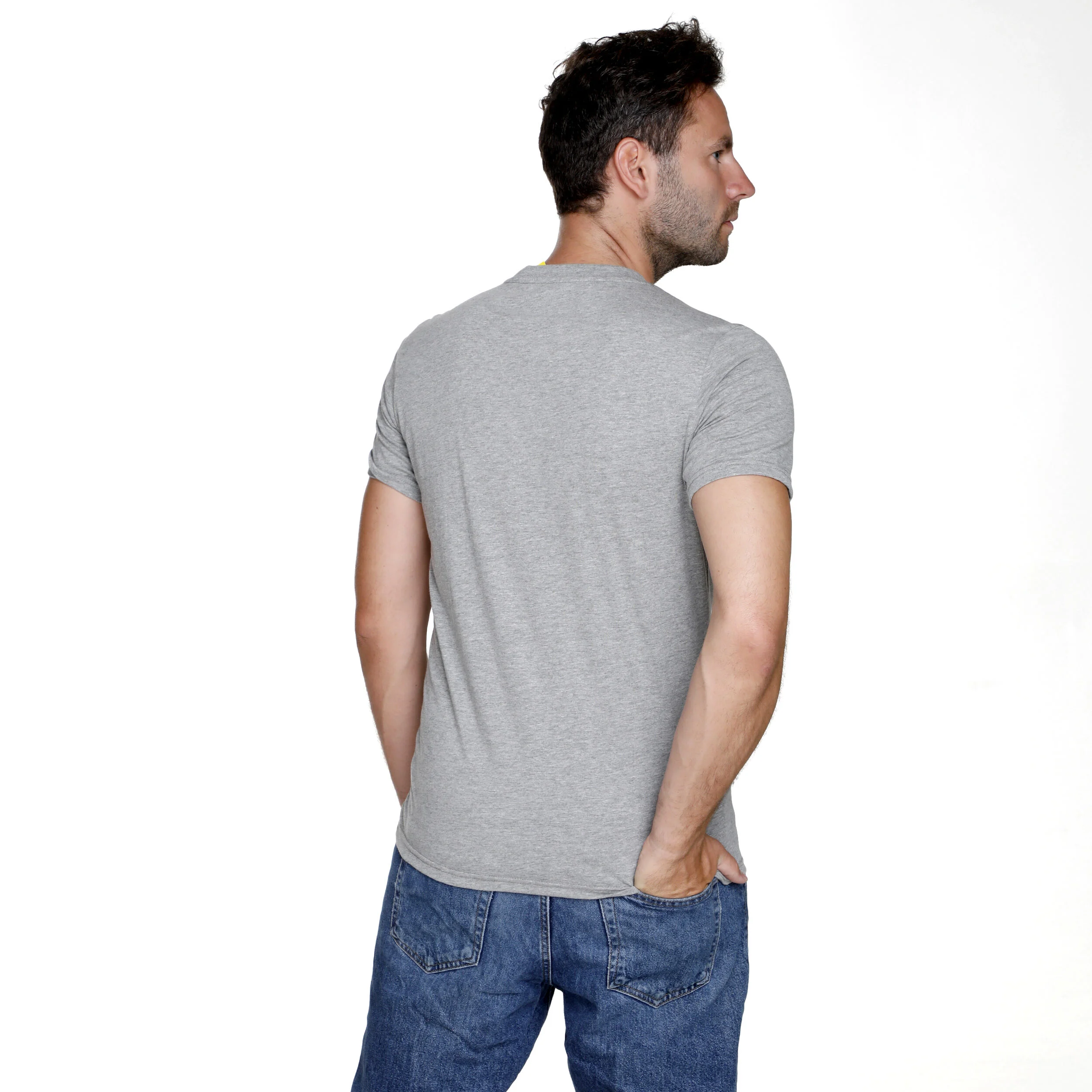 Graffity T-Shirt Herren - Grau, Mehrfarbig