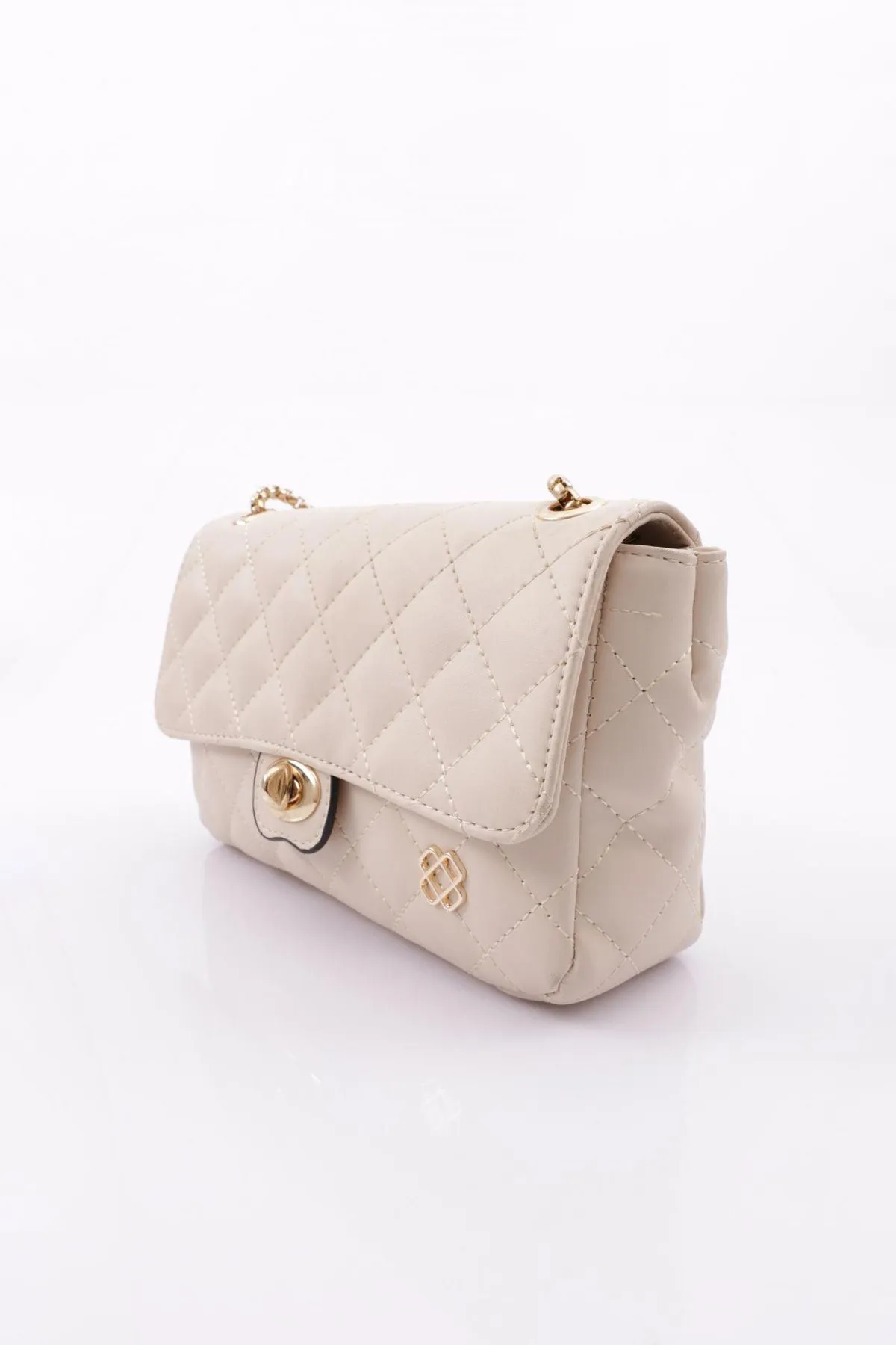 DGN  Umhängetasche für Damen Modell 4431 in Beige