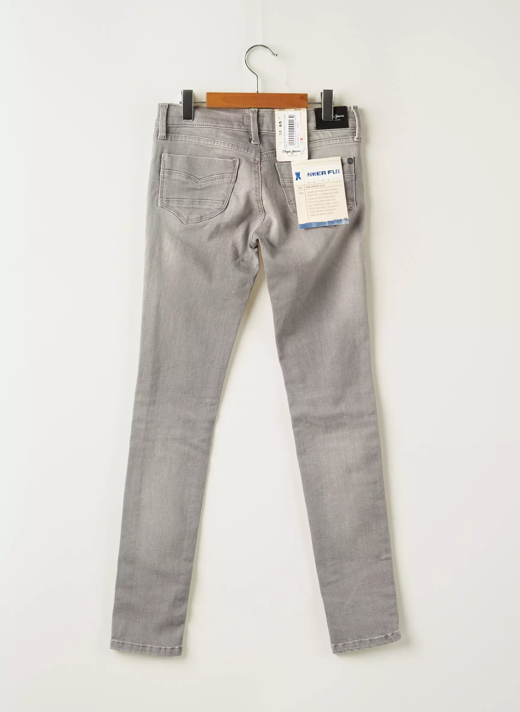Pepe Jeans Jeans Coupe Slim Garcon couleur gris