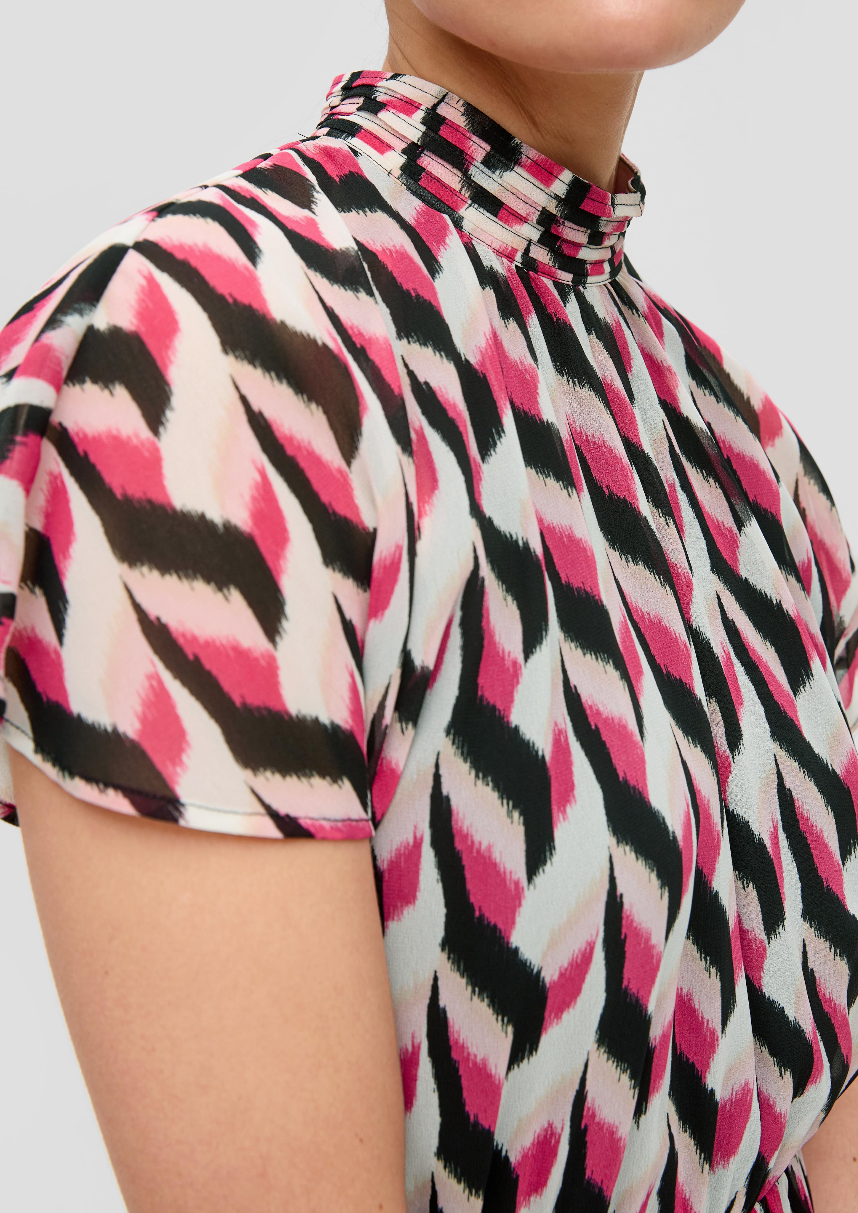 Maxikleid mit All-over-Print  2141549-99B2