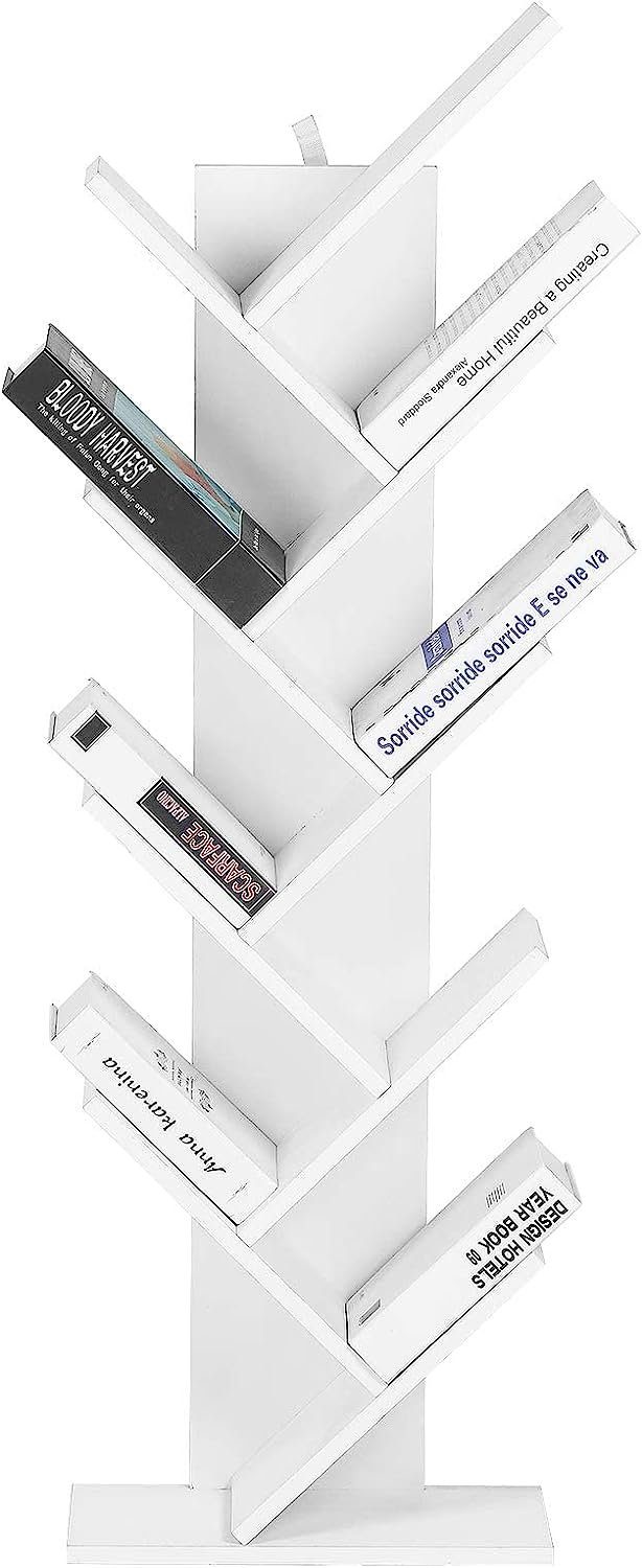 EUGAD Bücherregal, 1-tlg., Raumteiler Aktenregal Aufbewahrungregal Standregal