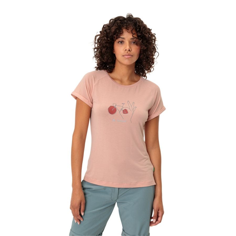 Cyclist 2 Fahrrad T-Shirt Damen