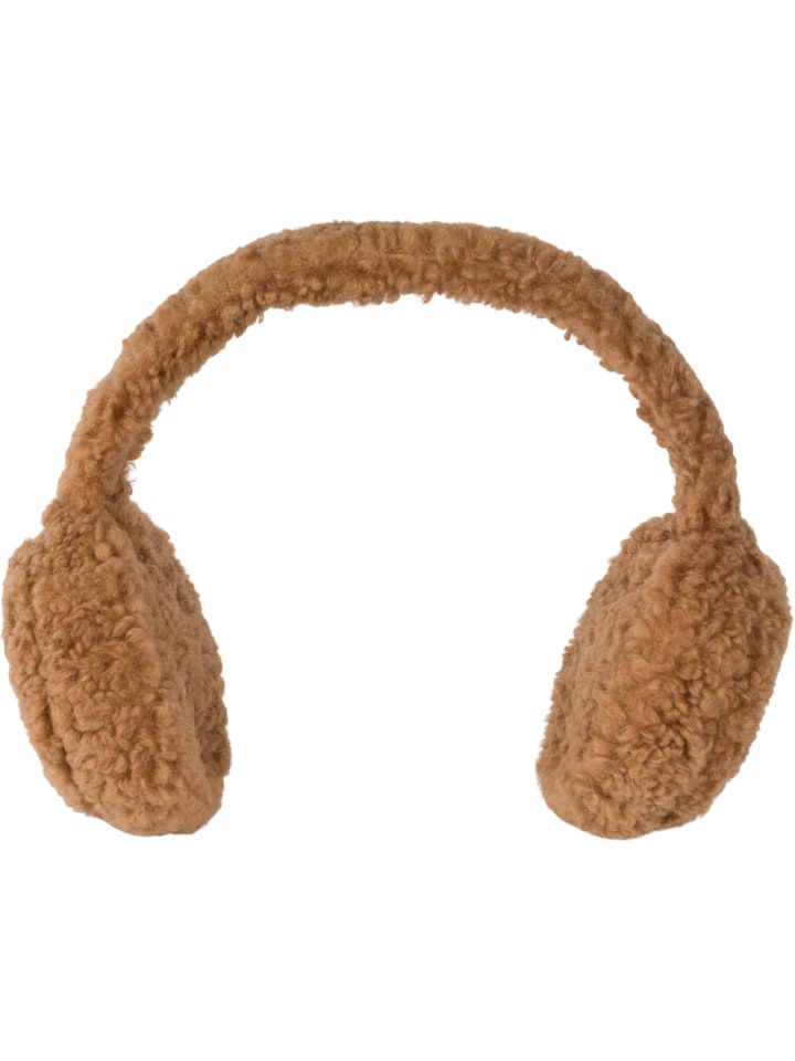 styleBREAKER Ohrenschützer mit Teddyfell in Camel günstig kaufen onesize