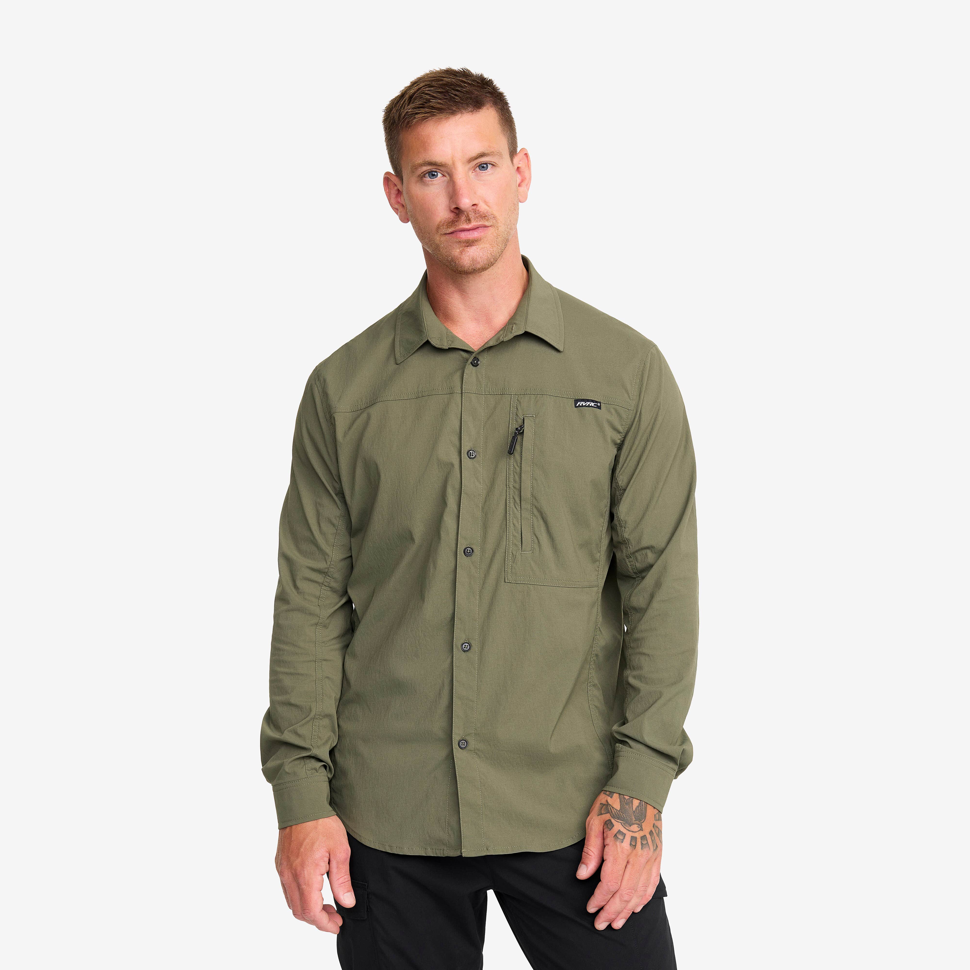 Preparation Stretch Shirt Homme Grape Leaf