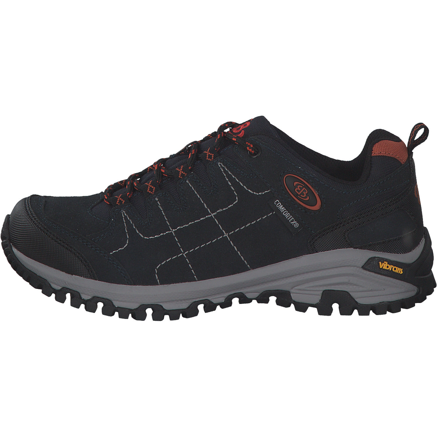 EB-Sport Mount Shasta Low, Wanderschuhe, Damen, Schwarz/Orange