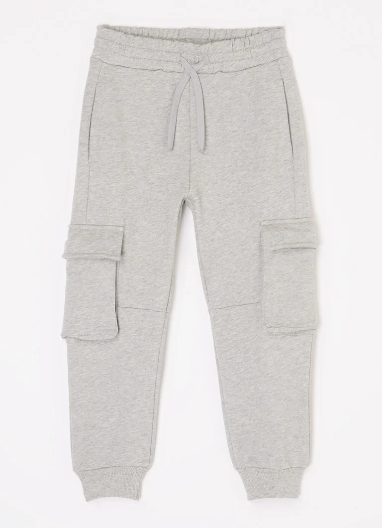 Pantaloni de trening Benetton cu croială conică pe picioare și buzunare aplicate.