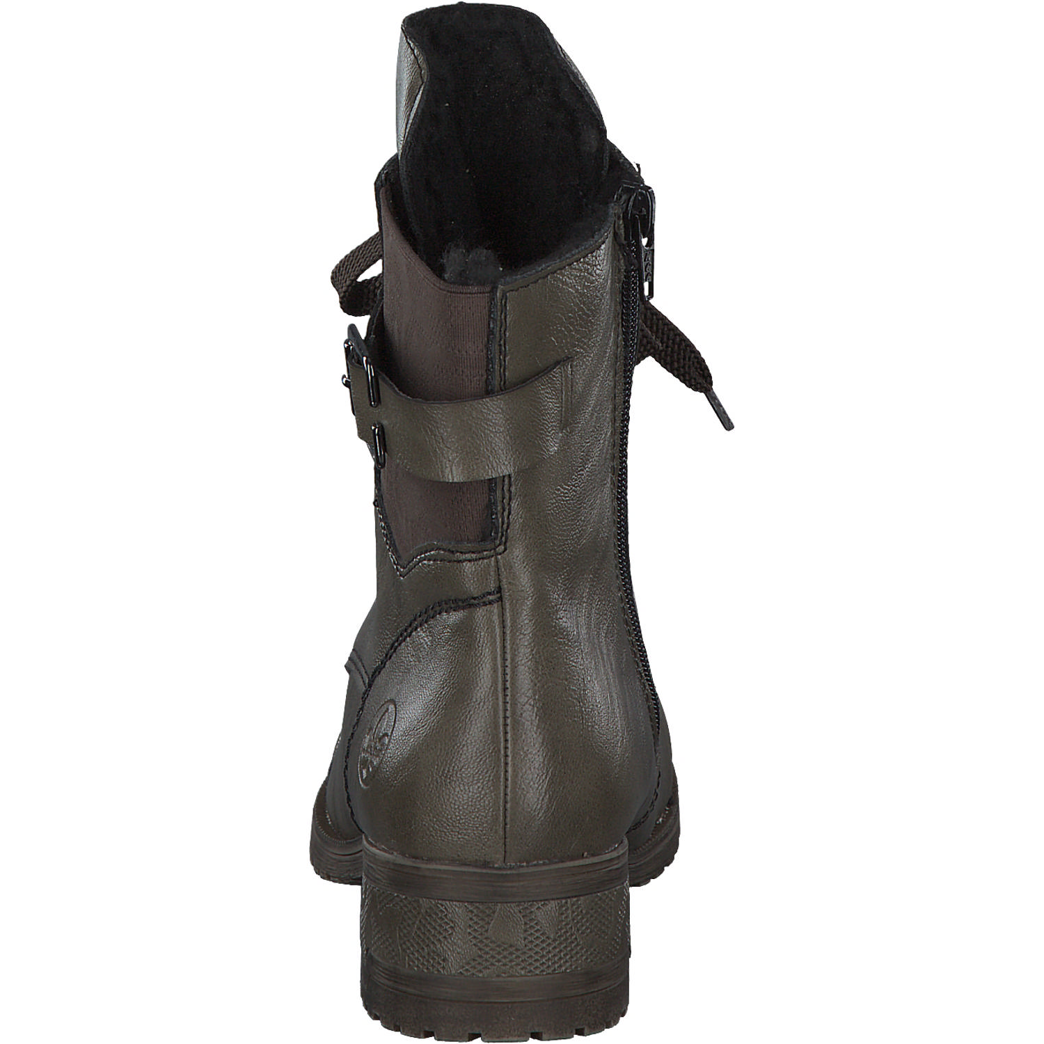 Rieker 70345, Schnürstiefel, Damen, vert