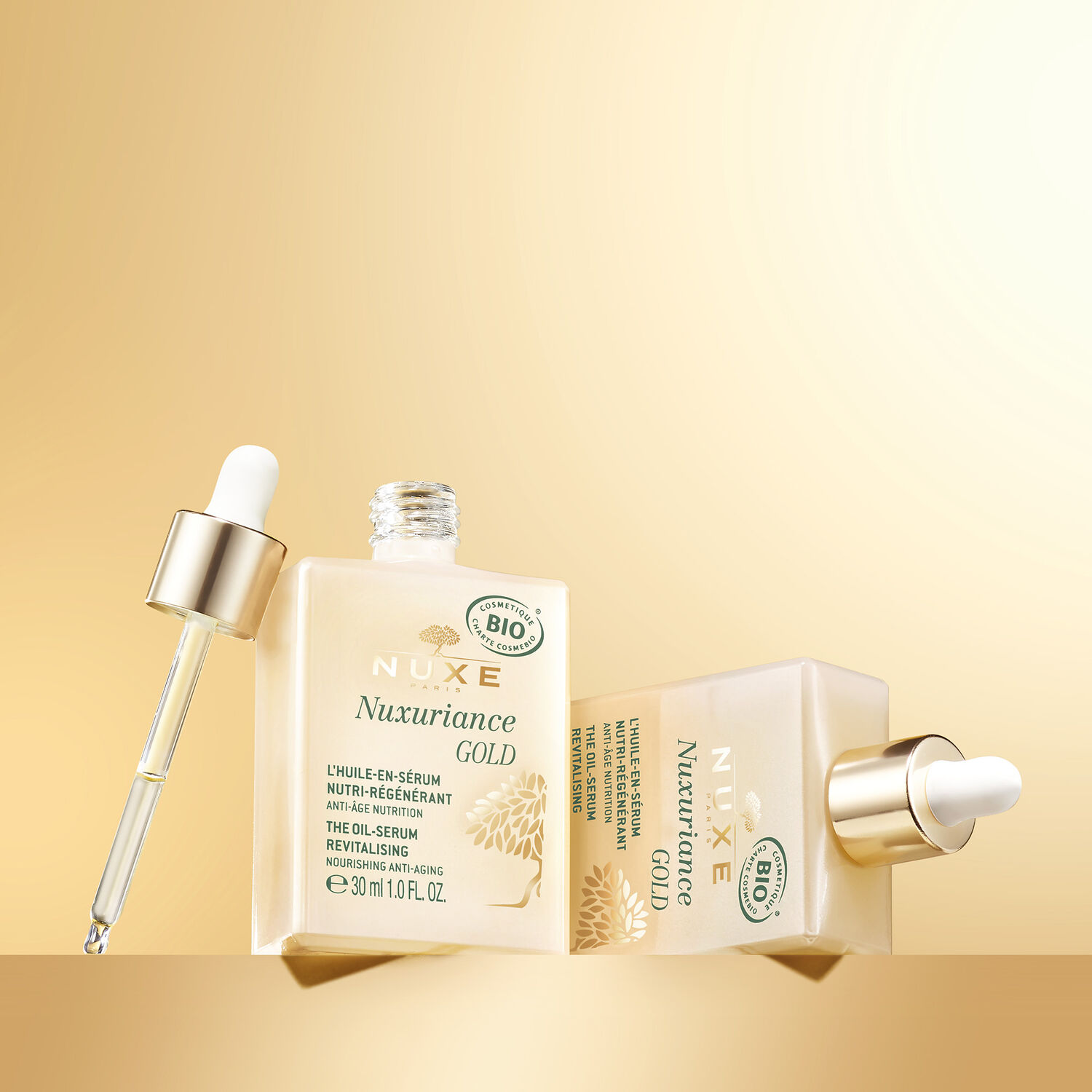 Nuxe NUXURIANCE GOLD L'Huile-en-Sérum Nutri-Régénérant 30 ml