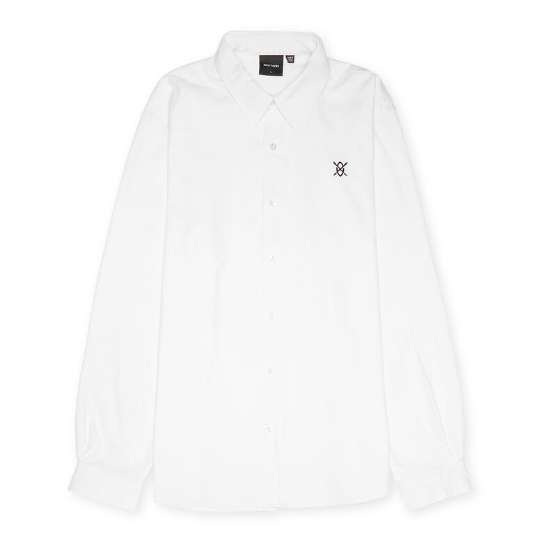 Daily Paper Malawa LS Shirt white