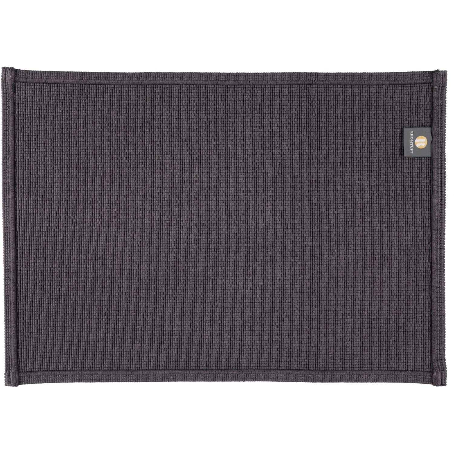 Rhomtuft Badematten Plain zinn - 02