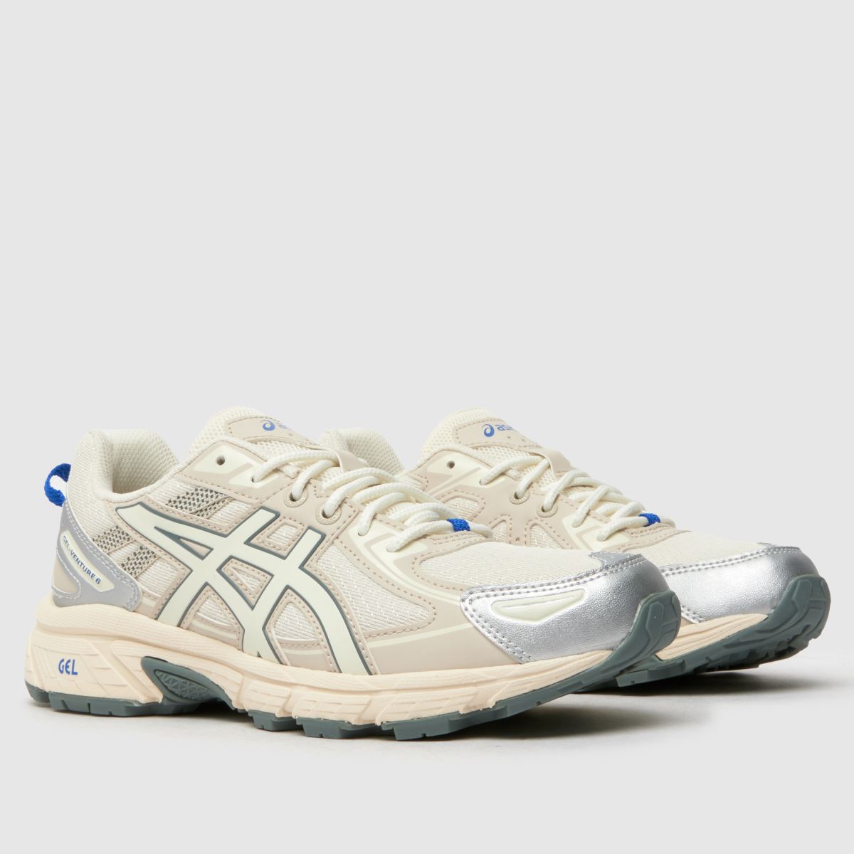ASICS – Gel-Venture 6 – Grå, flerfärgade träningsskor