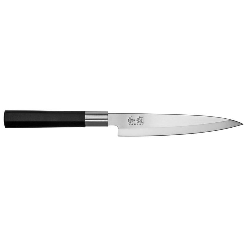 kai Filiermesser Edelstahl, Kunststoff KAI WA6715Y Schwarz, Silber