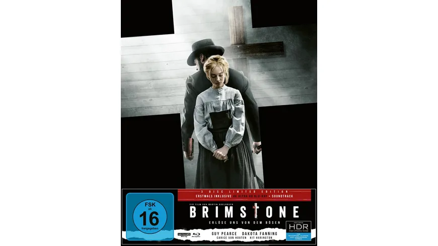 Brimstone - Mediabook  (4K Ultra HD) (+ Blu-ray) (+ CD)
