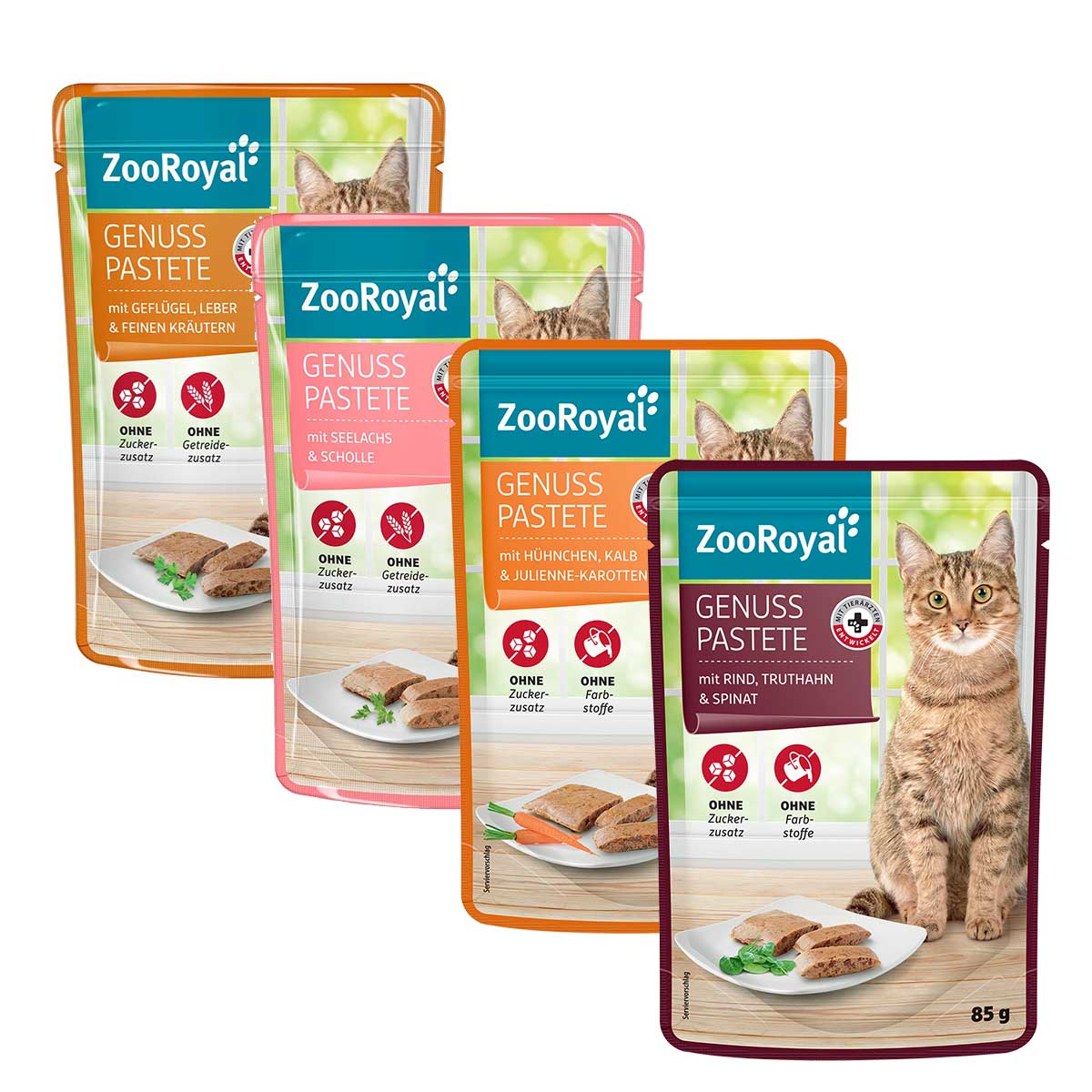 ZooRoyal Genuss Pastete Mixpaket 96x85g kaufen