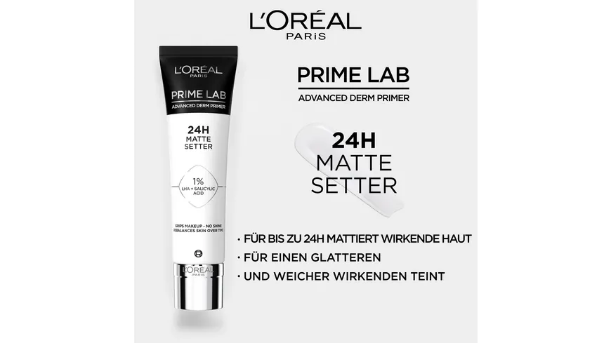 L'ORÉAL PARIS Prime Lab Matte Setter Make Up Base 30 ml