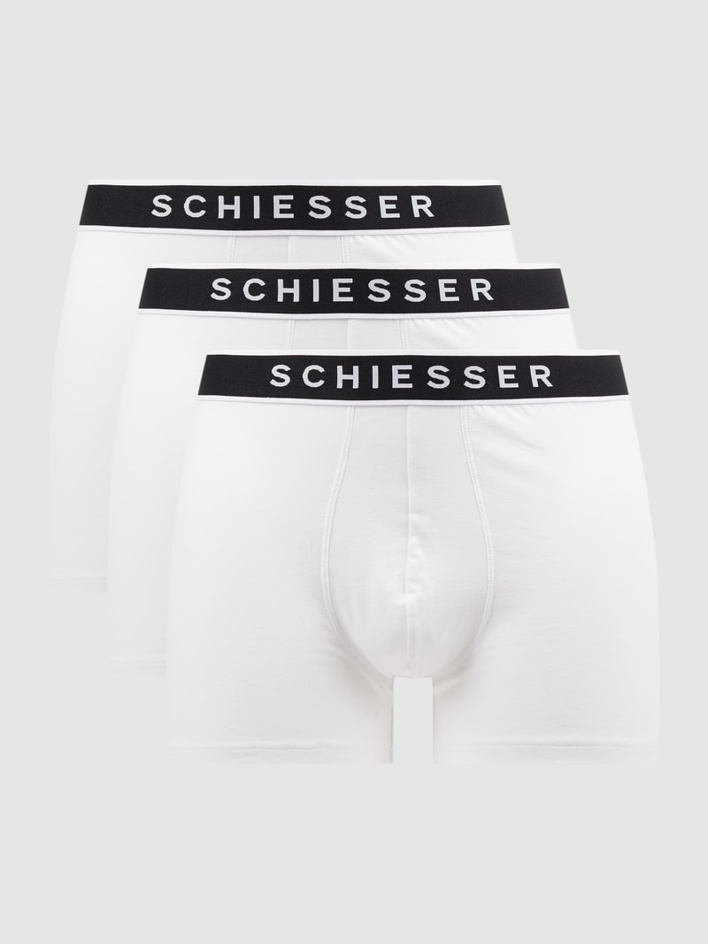 Trunks mit Stretch-Anteil im 3er-Pack in weiß