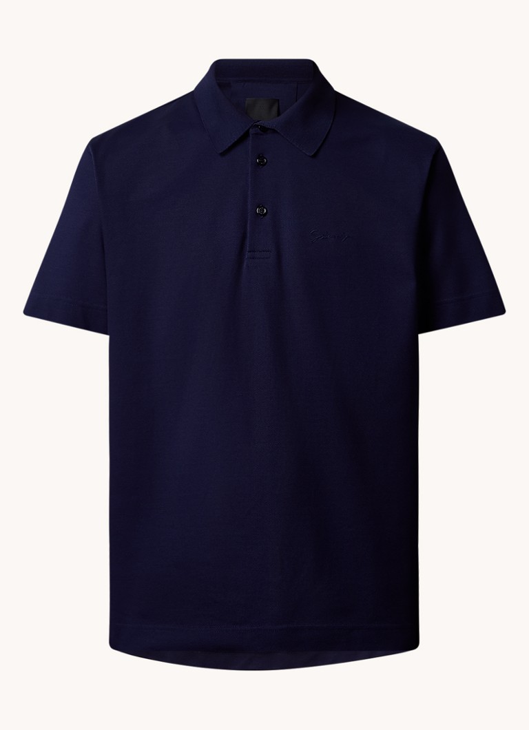Givenchy Polo majica Regular fit z vezenim logotipom