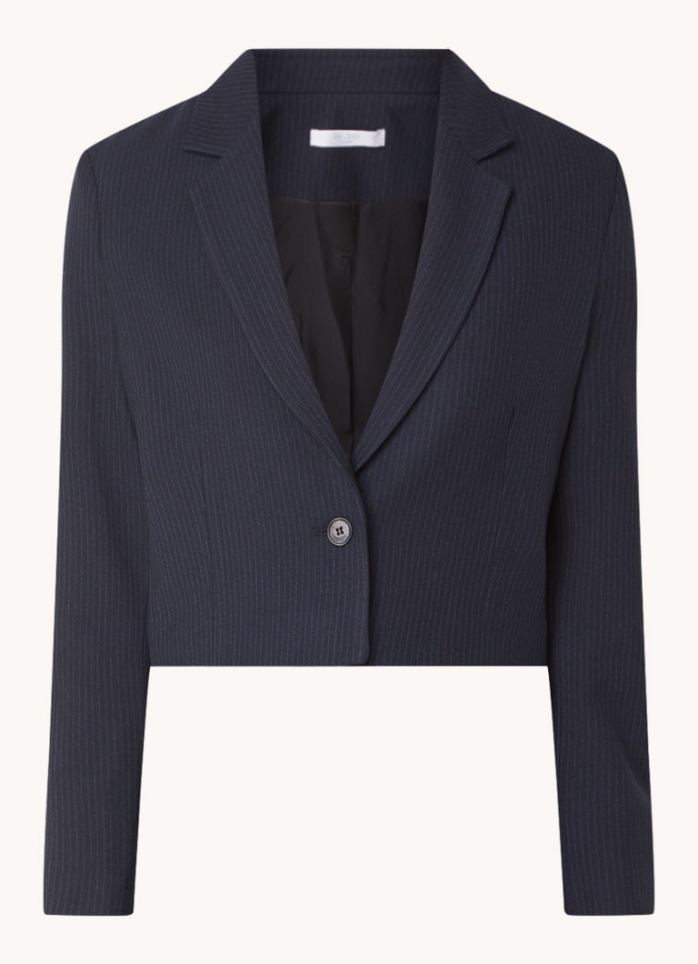 Zkrácený blazer Jody s proužky