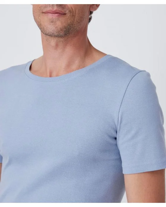 Lot de 2 tee-shirts Essential col rond, manches courtes