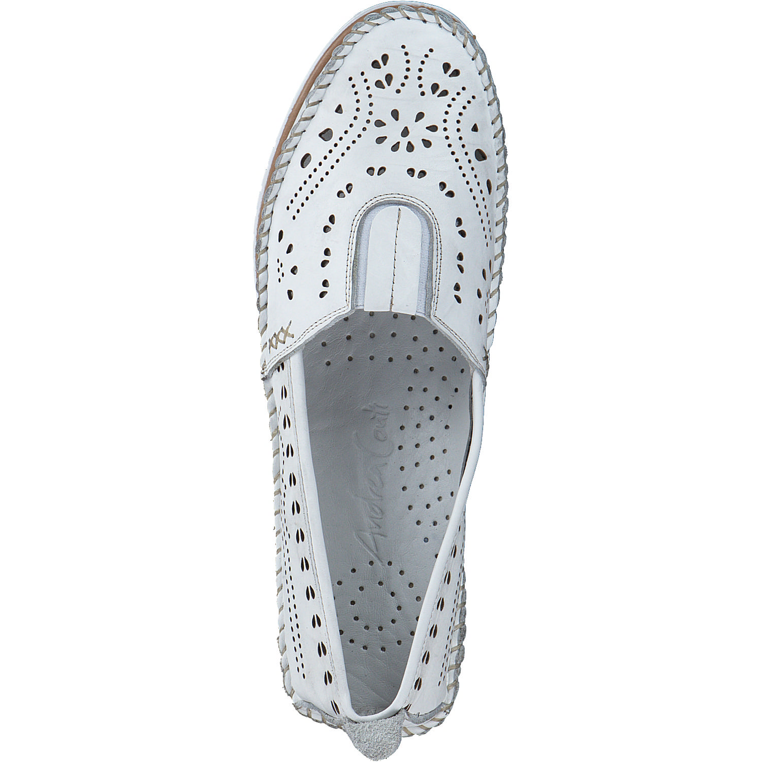 Esgano 18859090, Slipper, Damen, Weiß