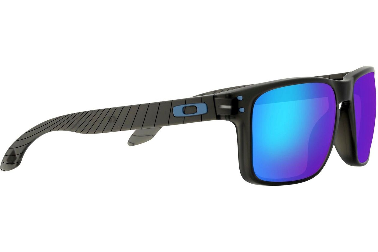 Oakley Holbrook Matte Grey Smoke/Prizm Sapphire Polarized