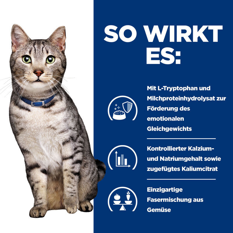 Hill's Urinary Hill's Prescription Diet c/d Urinary Stress + Metabolic mit Huhn 12x85 g