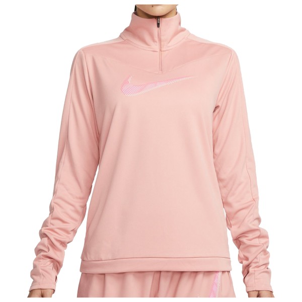 Nike - Women's Dri-Fit Swoosh Half-Zip Shirt - Laufshirt
