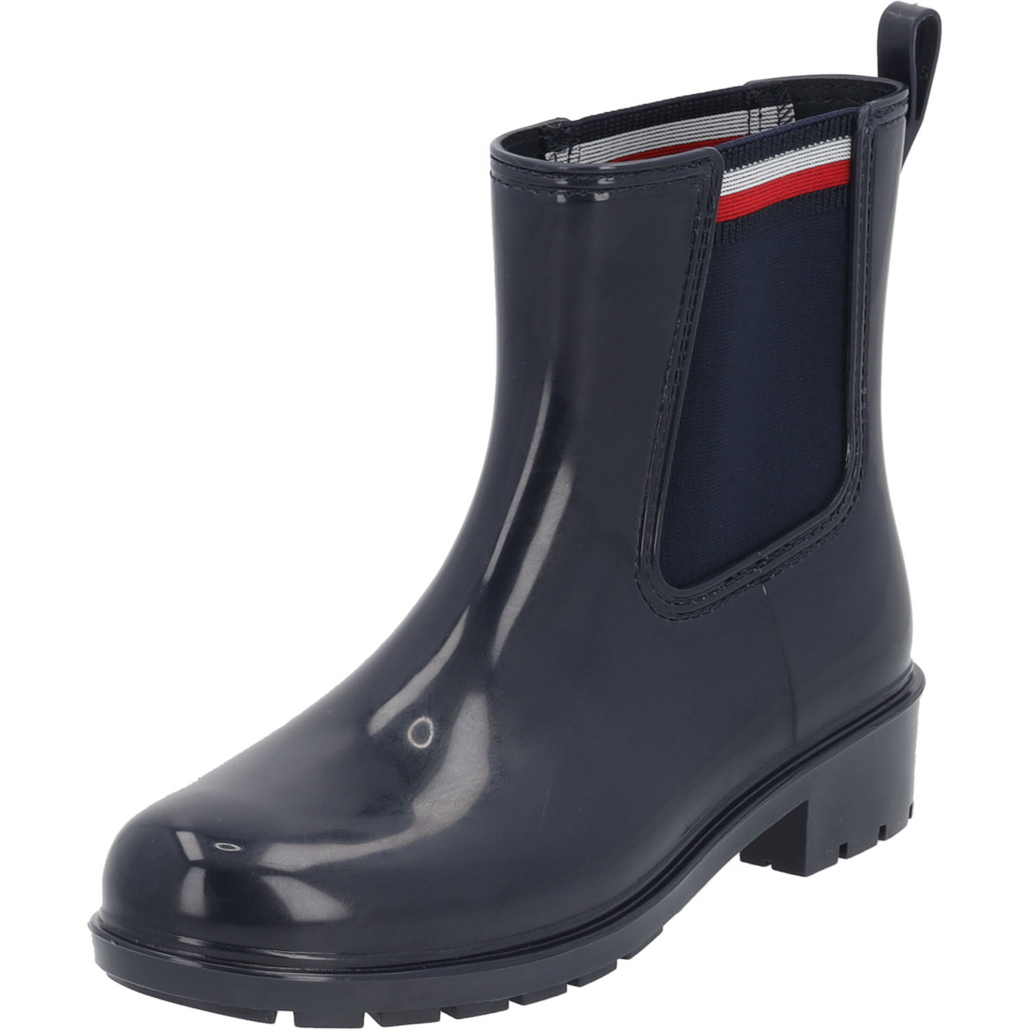 Tommy Hilfiger FW0FW07473, Gummistiefel, Damen, Dunkelblau