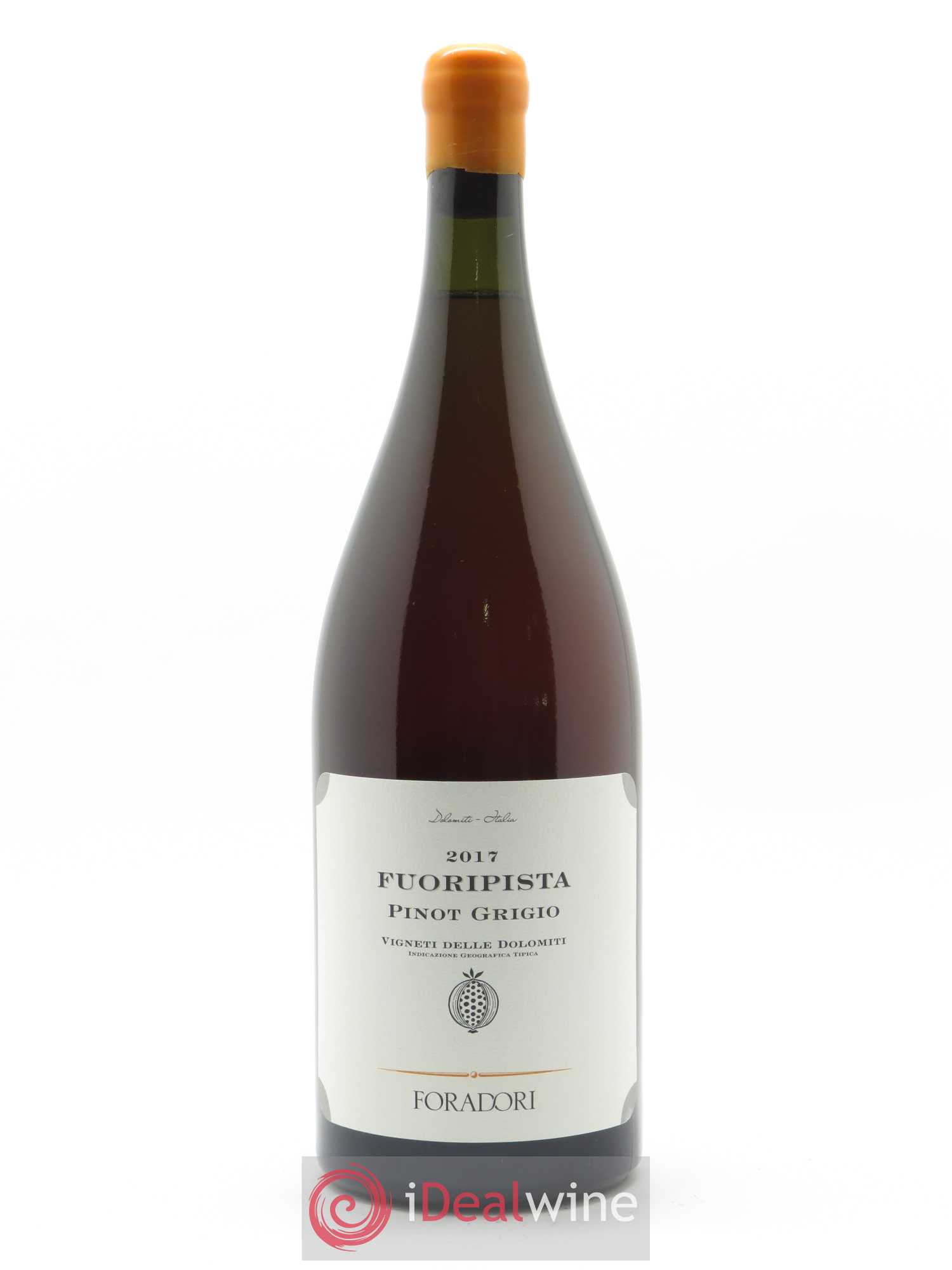 Vigneti delle Dolomiti IGT Fuoripista Pinot Grigio Elisabetta Foradori  2017 - Lot de 1 Magnum