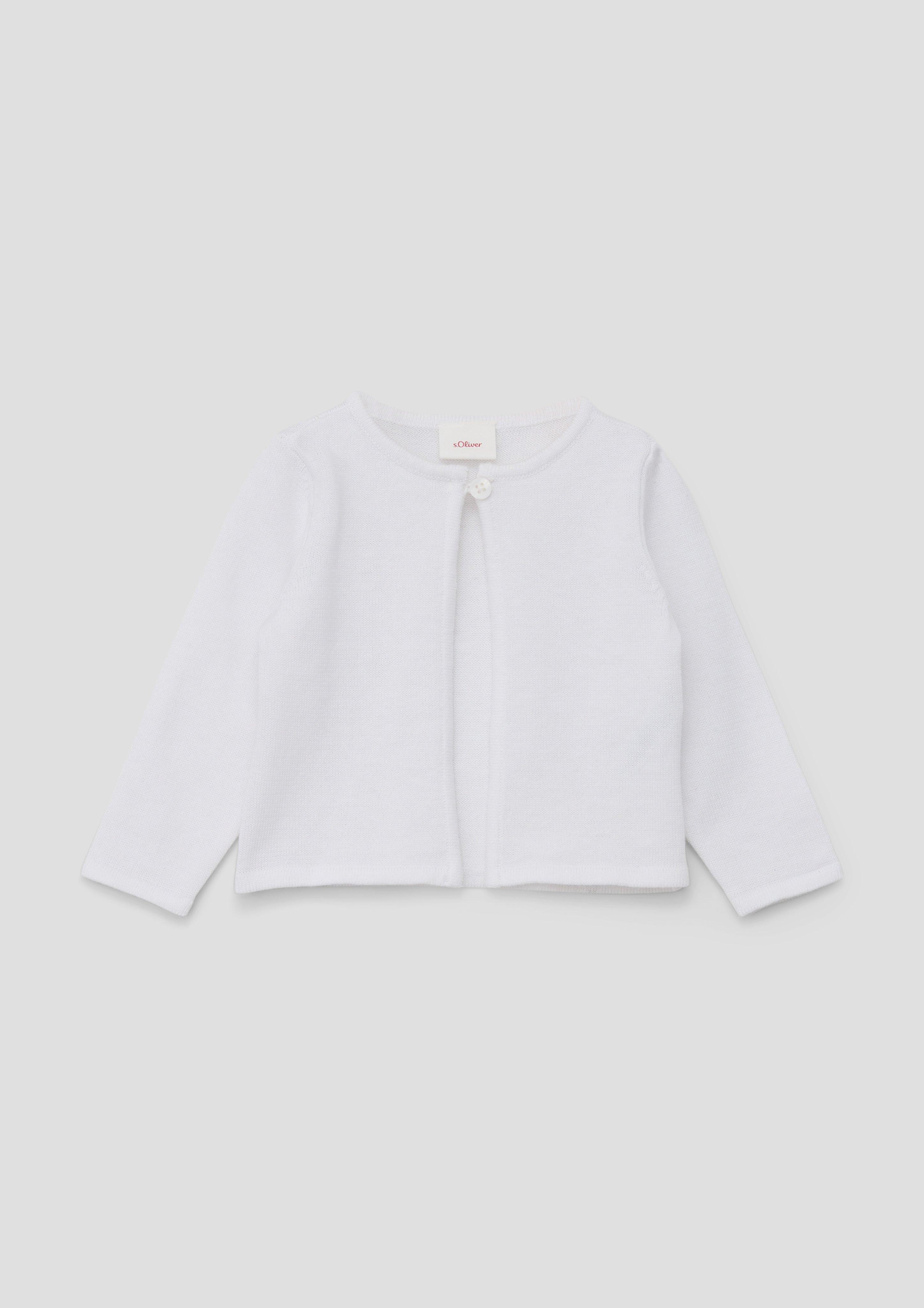 Strickjacke aus Baumwollmix  2140168-0100