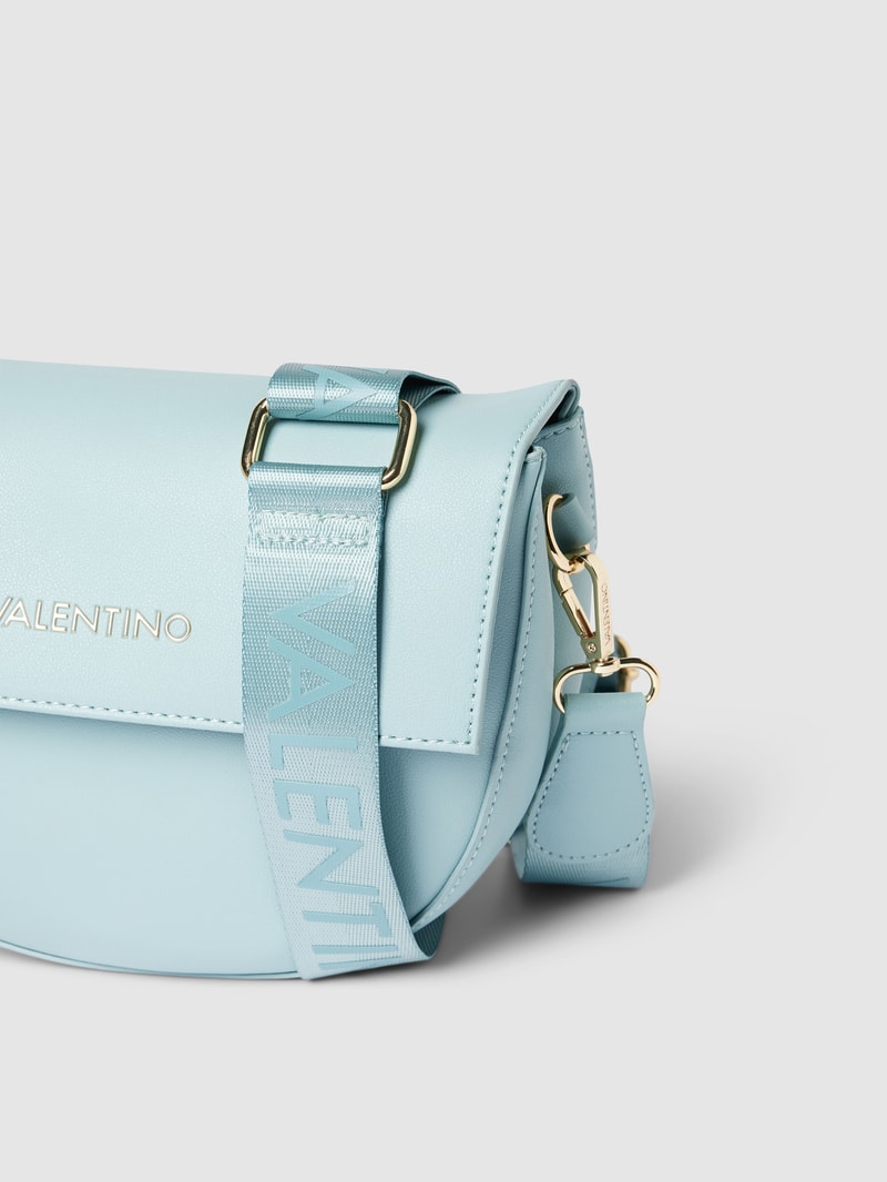 Handtasche mit Reißverschlussfächern Modell 'Bigs' in bleu