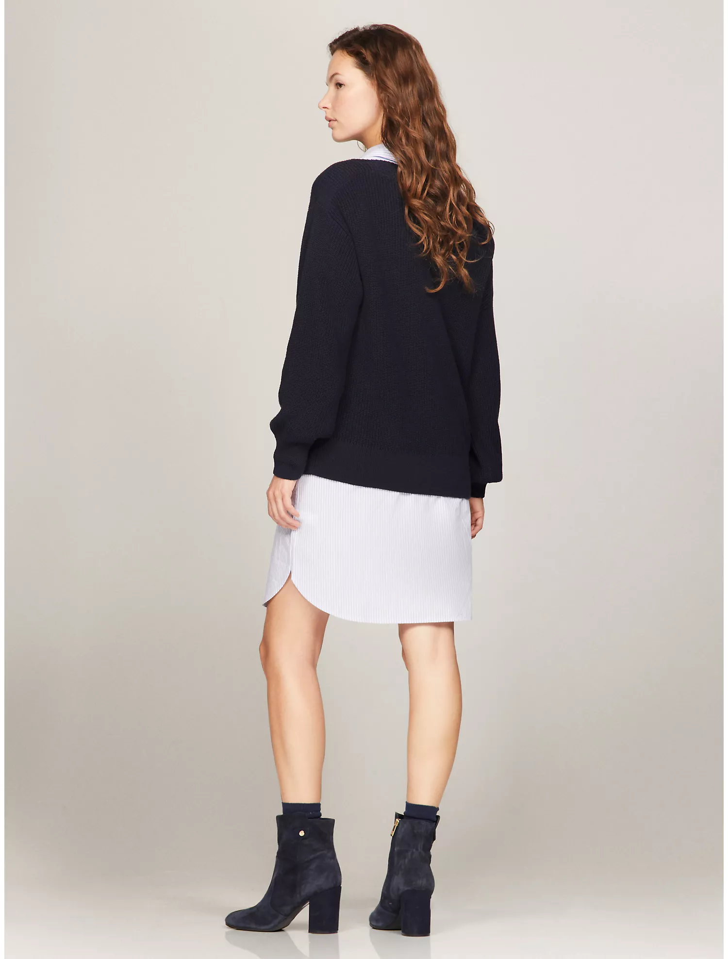 Ribbed Boatneck Sweater