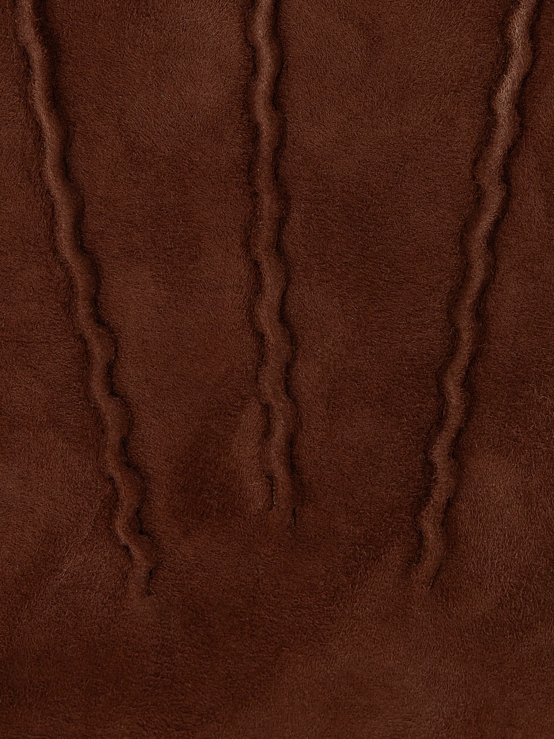 Lederhandschuhe aus Veloursleder Modell 'Cortado' in cognac