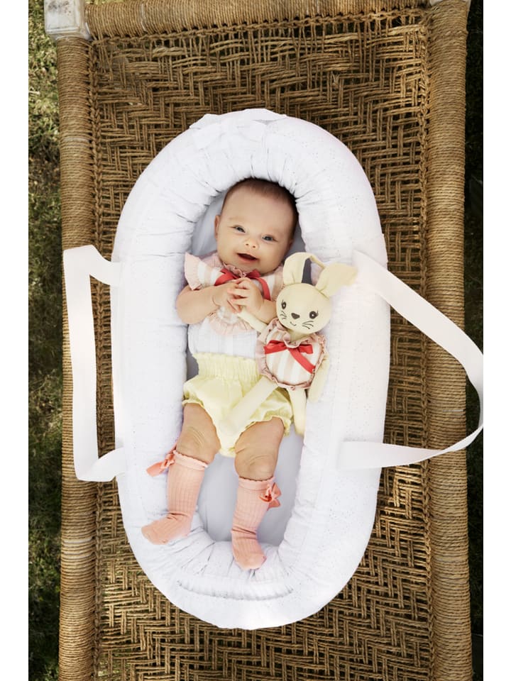 Elodie Details Babynestchen tragbar - Embroidery Anglaise, 78x45x16cm, in Weiß günstig kaufen onesize