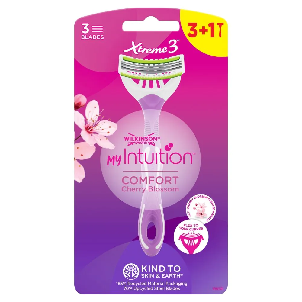 Wilkinson Xtreme3 Beauty Sensitive - moteriškas skustuvas