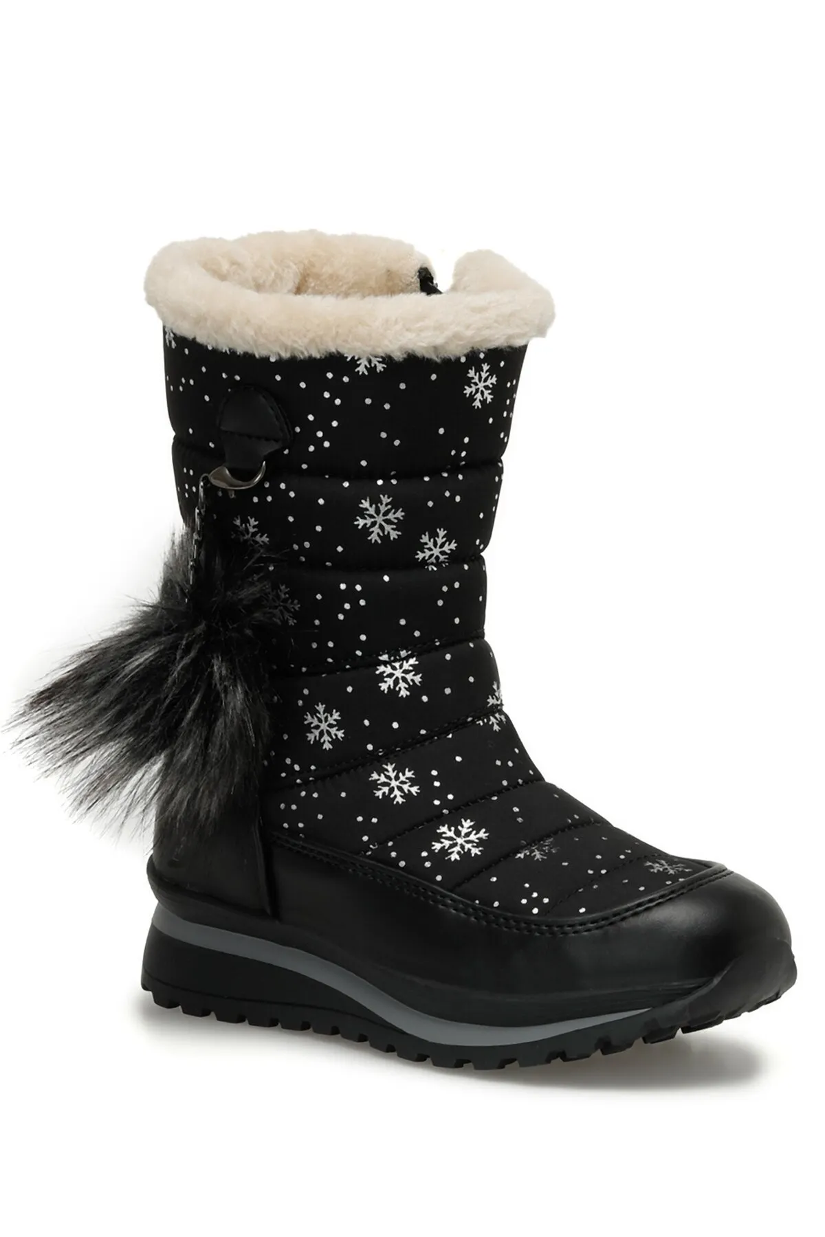 Polaris  510946.F3PR Schwarze Mädchenstiefel