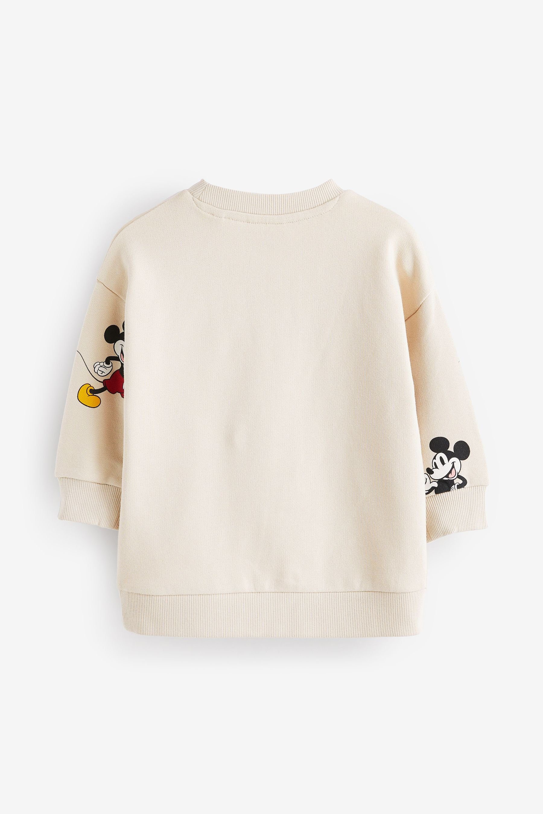 Next Sweatshirt Sweatshirt mit durchgehendem Mickey-Print (1-tlg)
