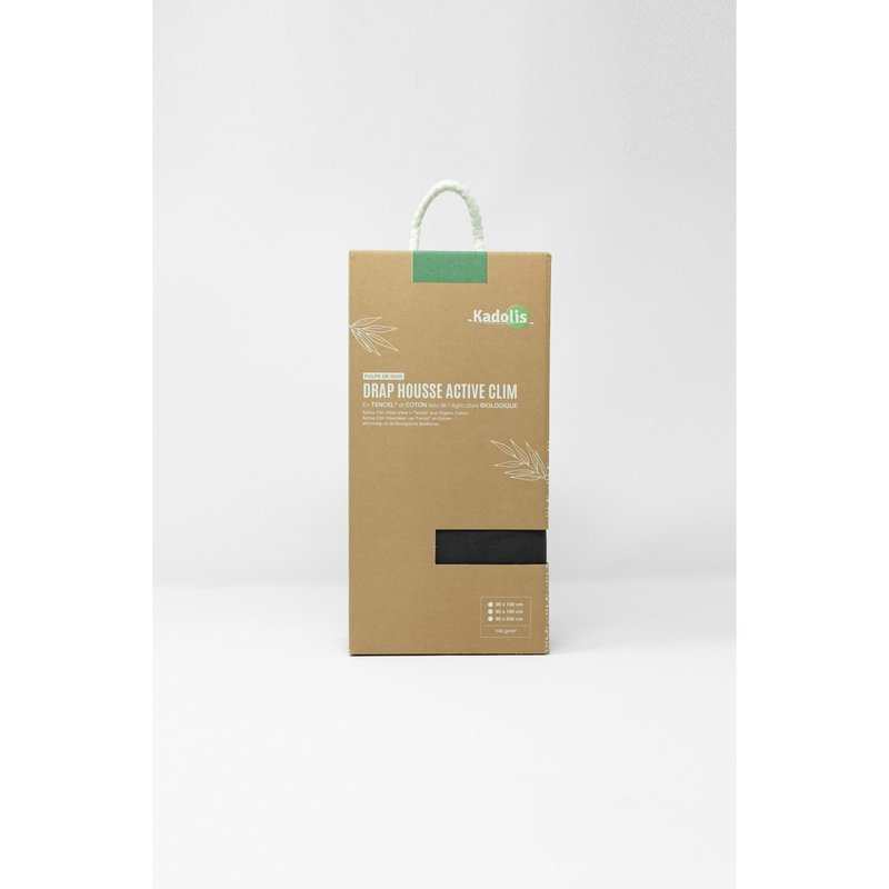 Drap housse TENCEL et Coton Bio 1 personne