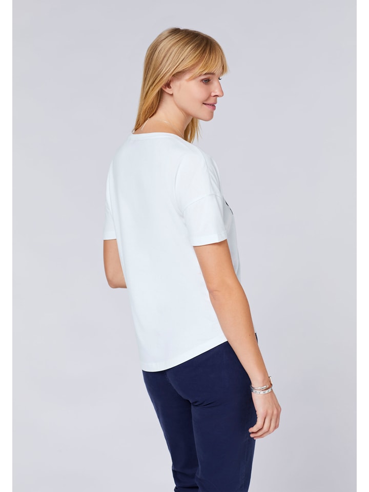 Polo Sylt Shirt in Weiß günstig kaufen