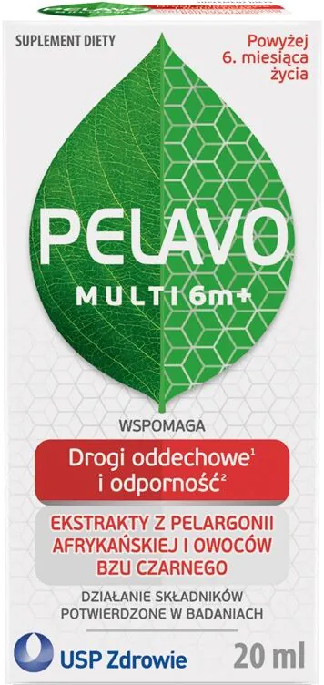 Pelavo Multi 6m+, Imuniteto stiprinimo lašai vaikams nuo 6 mėnesių amžiaus
